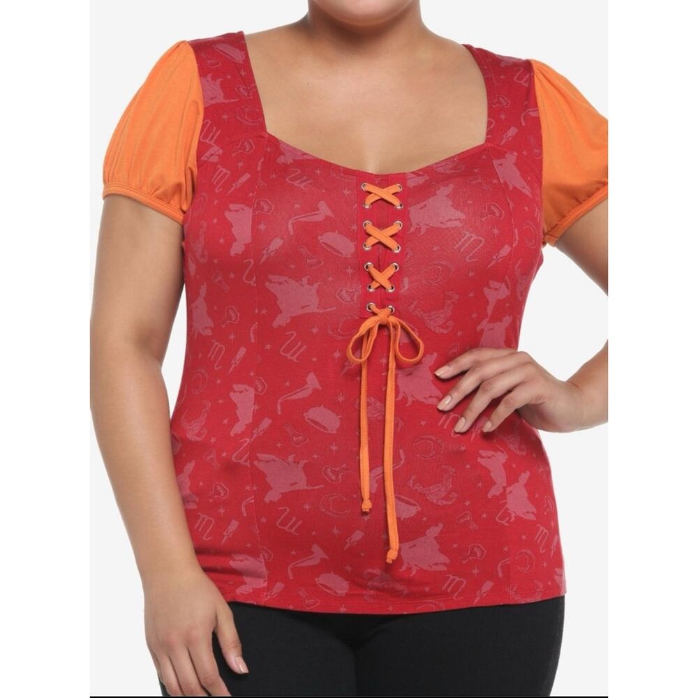 Plus Size 2X Her Universe Disney Hocus Pocus Halloween t shirt top